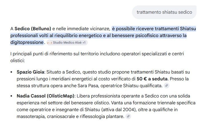 prima posizione ai mode trattamento massaggio shiatsu